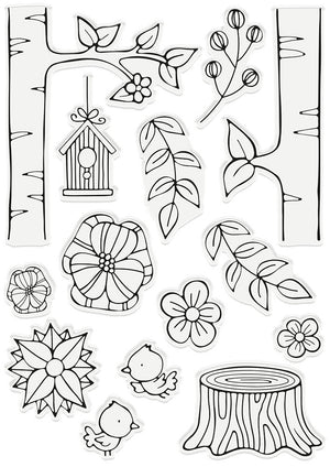 Gemini Pop Up Box Stamp & Die - Back To Nature