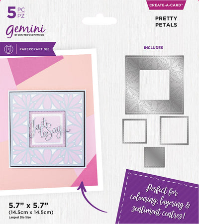 Gemini Simple Create a card Die - Pretty Petals