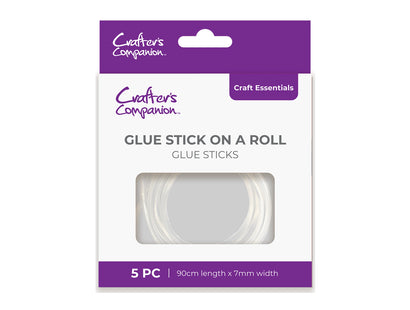 Crafter's Companion Glue Stick on a Roll – 5 Pack