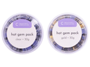 Crafter's Companion Hot Gem Pack - Clear & Gold Collection