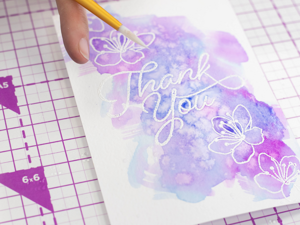 Crafter's Companion - Craft Club - Tricolour Aqua Techniques