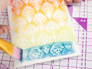 Crafter's Companion - Craft Club - Tricolour Aqua Techniques