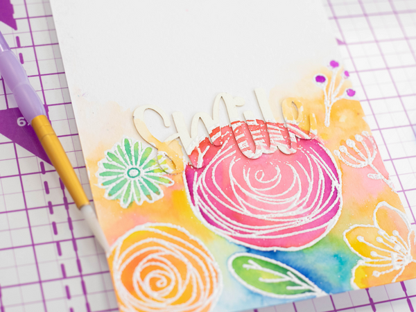 Crafter's Companion - Craft Club - Tricolour Aqua Techniques