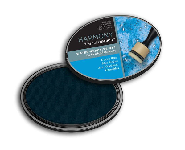 Harmony by Spectrum Noir Water Reactive Dye Inkpad - Ocean Blue