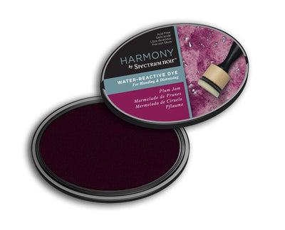 Harmony by Spectrum Noir Water Reactive Dye Inkpad - Plum Jam