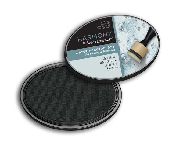 Harmony by Spectrum Noir Water Reactive Dye Inkpad - Spa Blue
