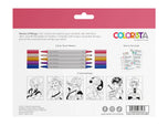 Colorista - Colouring Kit - Heroes of Manga 12pc