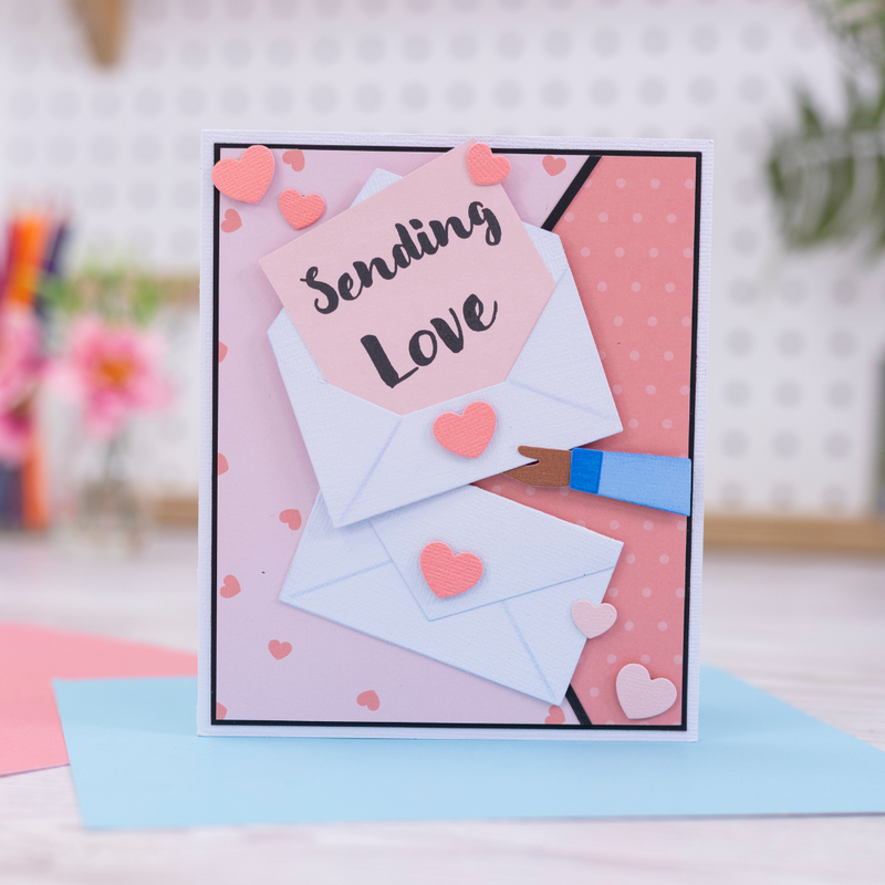 Hands and Banners Celebration Stamp & Metal Die Set