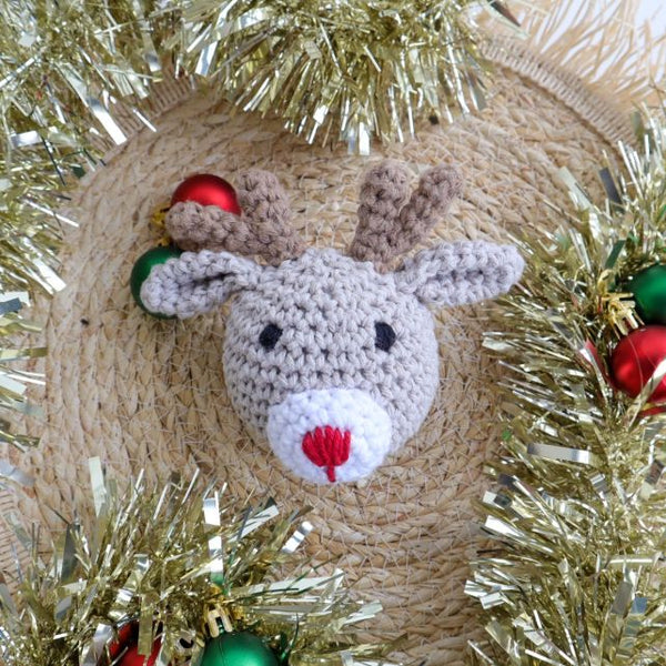 Christmas Decoration Crochet Kit. Intermediate Level Crochet Kit