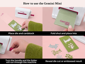 Gemini Mini – Manual Die-Cutting Machine