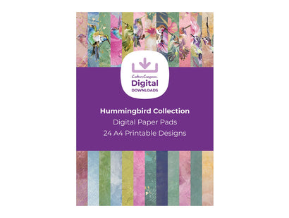 Hummingbird Collection - Digital Paper Pad