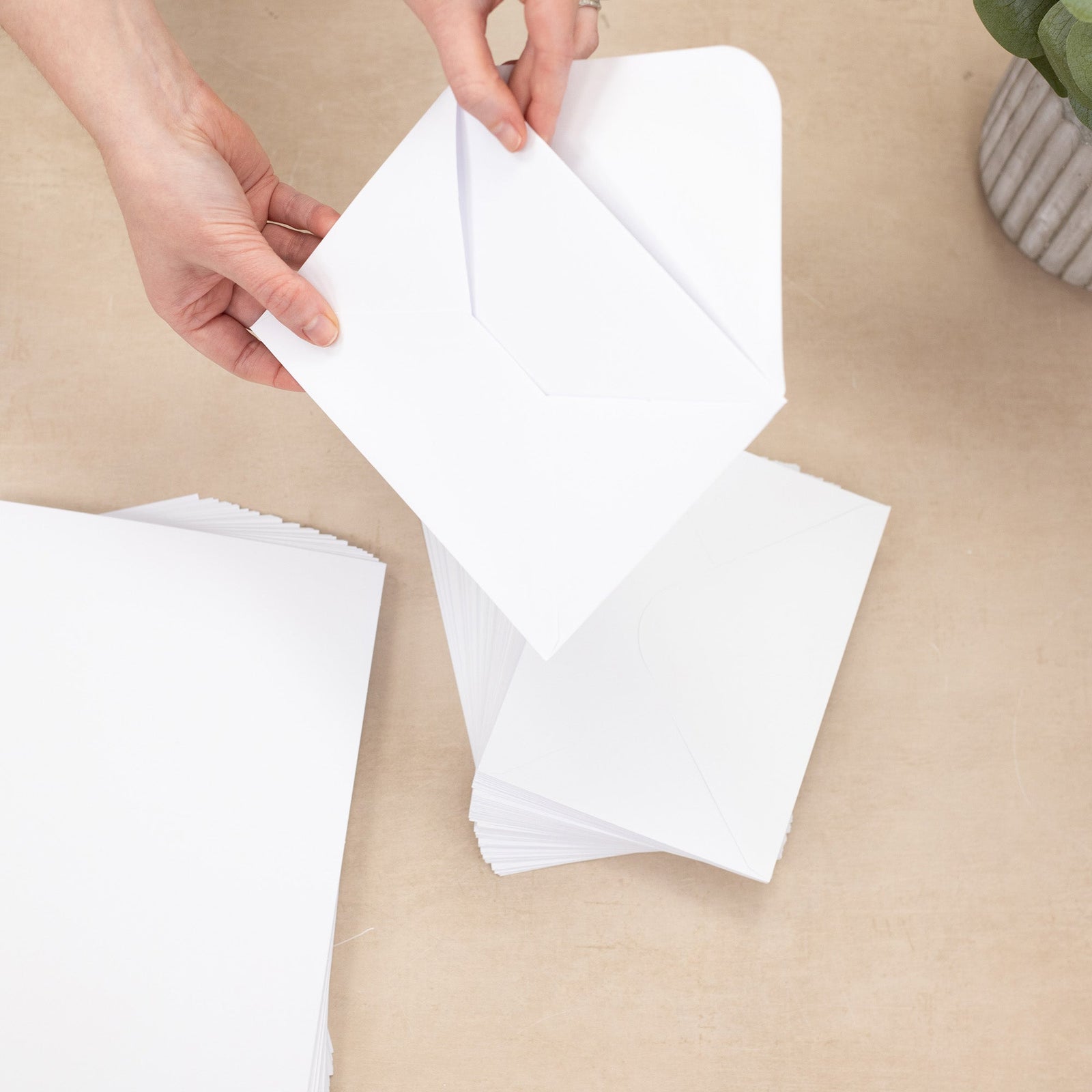 Crafter's Companion A6 White Card & Envelopes - 100 Piece | Crafter's ...