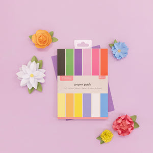 Crafter’s Companion 5”x7” Paper Pad - Punch Flower Paper 