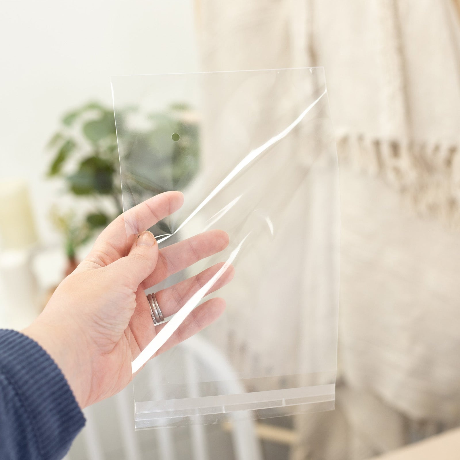 Crafter's Companion A5 Self Seal Cello Bags - 50 Pack