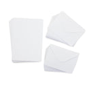 Crafter's Companion A6 White Card & Envelopes - 100 Piece