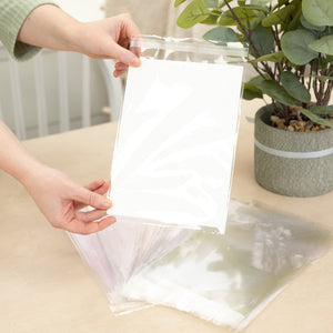 Crafter's Companion A5 Self Seal Cello Bags - 50 Pack