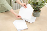 Crafter's Companion A5 White Card & Envelopes - 50 Piece