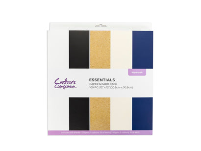 Essentials Paper & Card Pack - 12” x 12”