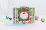 Crafter's Companion Retro Christmas Collection Metal Die Set - Ho Ho Ho Santa