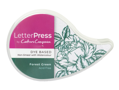 Crafter’s Companion - LetterPress Inkpad - Forest Green