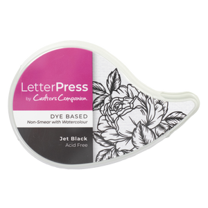 Crafter’s Companion - LetterPress Inkpad - Jet Black