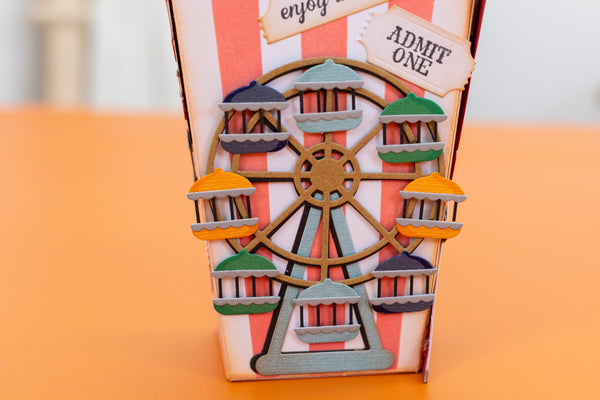 Vintage Carnival Metal Die Set - Ferris Wheel  