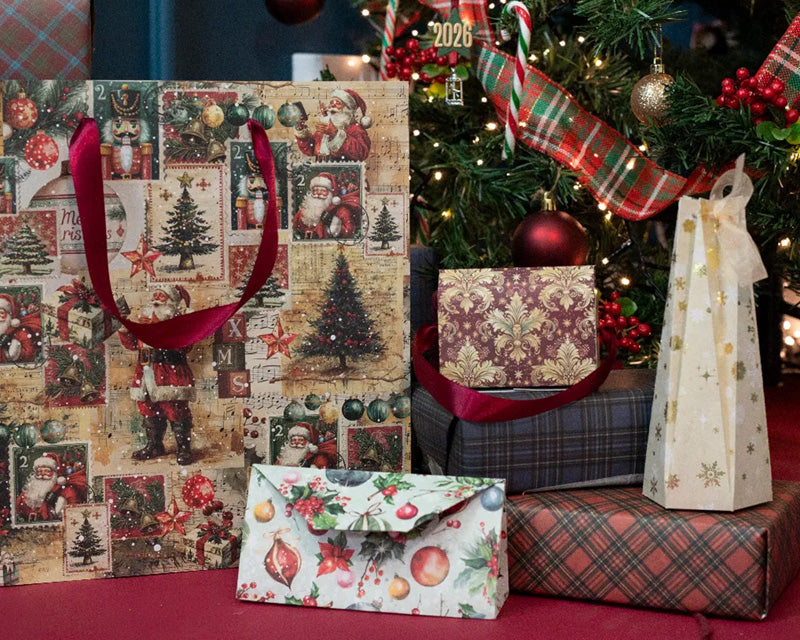 4 EASY DIY CHRISTMAS GIFT BAGS USING 12