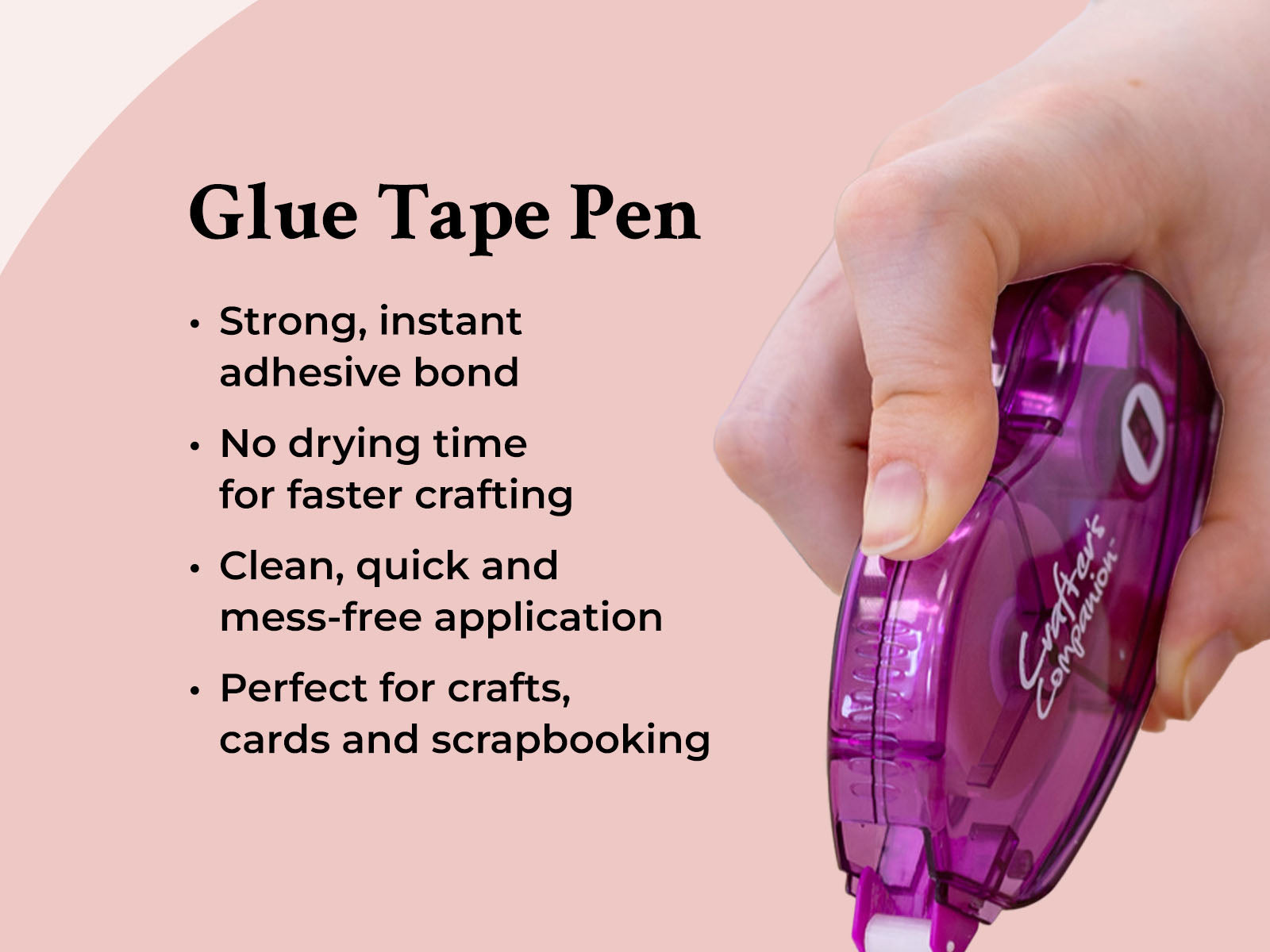 Crafter's Companion Extra Strong Permanent Glue Tape Pen