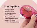 Crafter’s Companion Glue Tape Pen & Refill Pack – Straight (2 Pack)