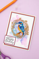 Nature's Garden - Kingfisher Collection - Metal Die - Entwined Wreath