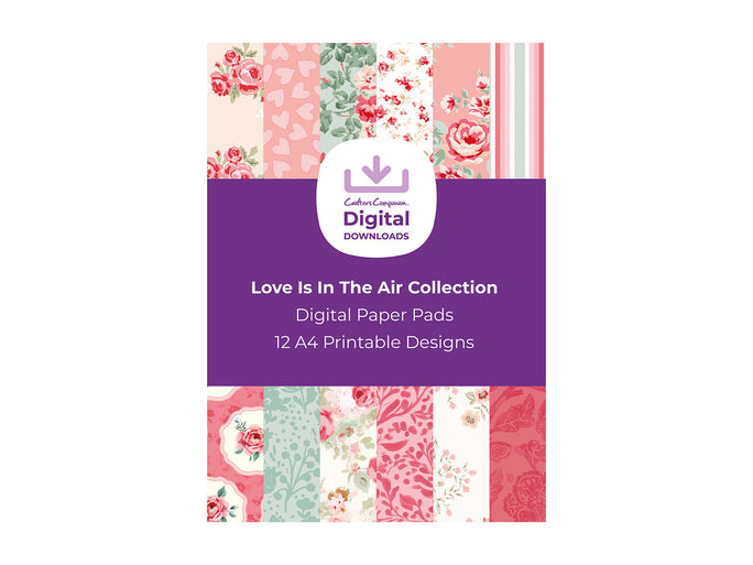 Love is in the Air Collection - Digital Paper Pad