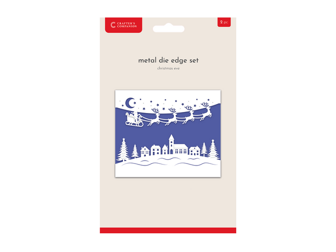 Crafter's Companion Metal Die Edge Set - Christmas Eve