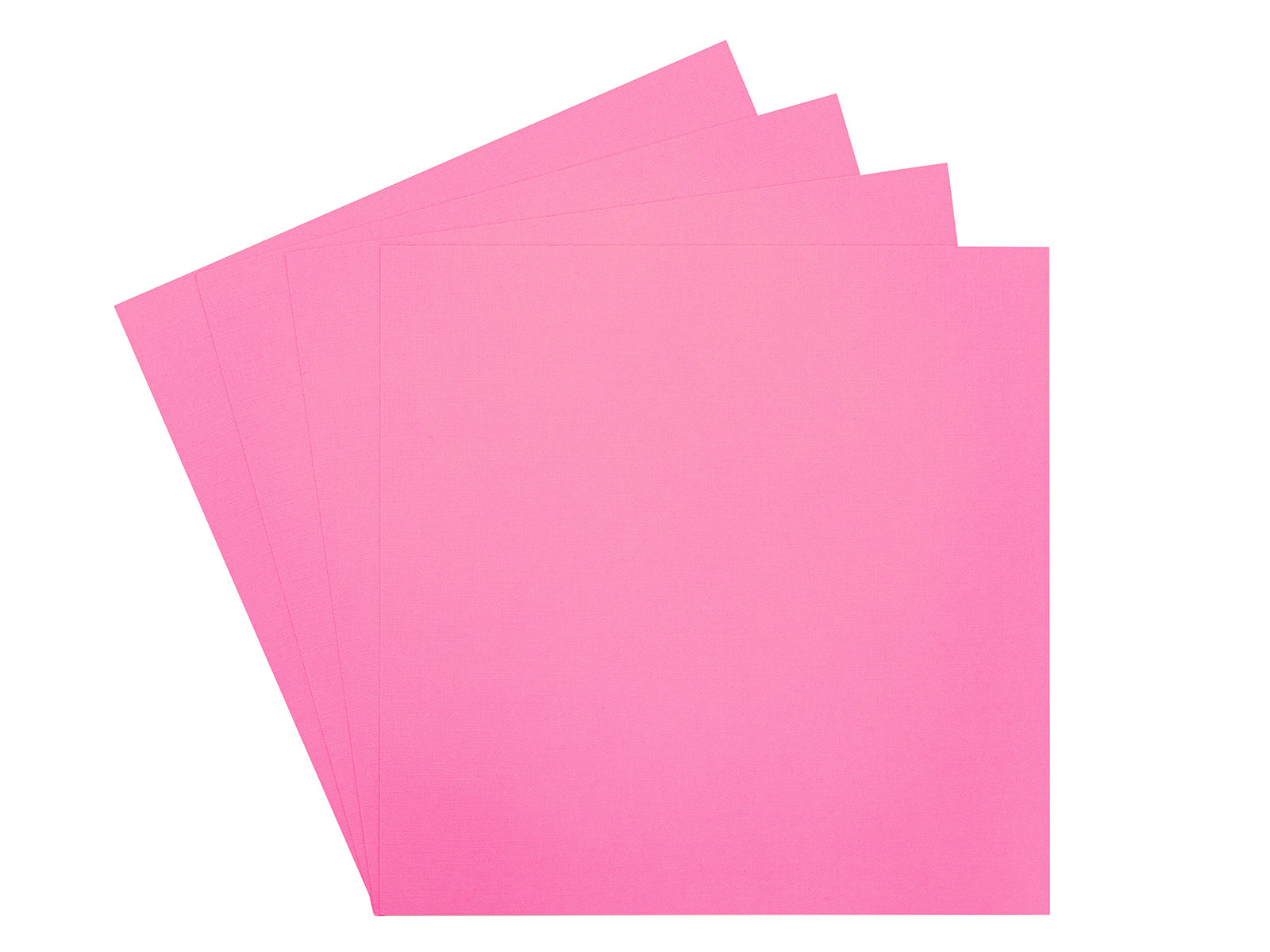 Arden Creative Studio Premium Cardstock Bubblegum Pink 12" x 12" - 20 Pack