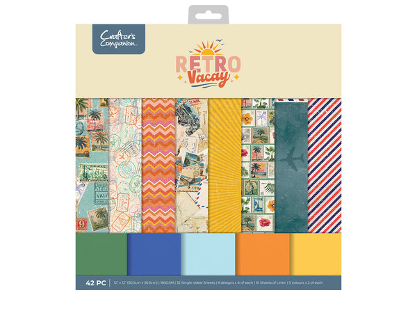 Retro Vacay - Retro Vacation Paper Pad 12