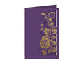 Florals & Swirls Metal Die & Foil Rub Ons