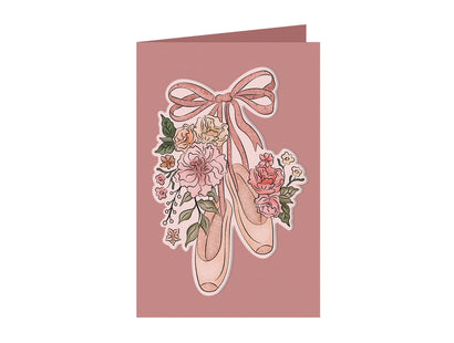 Floral Pointe Shoes Stamp Set