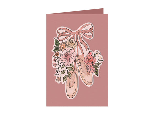 Floral Pointe Shoes Stamp Set
