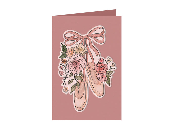 Floral Pointe Shoes Stamp Set