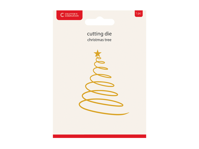 Crafters Companion Metal Die Christmas Embellishment - Christmas Tree