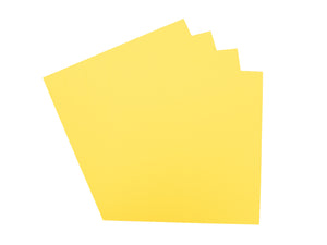 Arden Creative Studio Premium Cardstock Sunflower Yellow 12" x 12" - 20 Pack