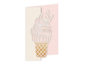 Life is Sweet - Ice Cream Cone Edge'able Metal Die Set