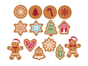 Christmas Cookies Stamp & Metal Die Set