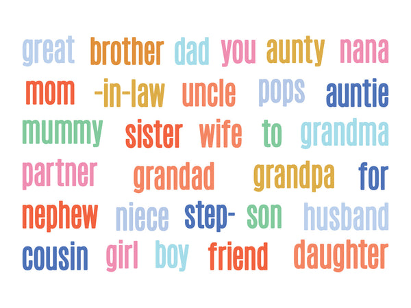 Relations Mini Metal Die Set