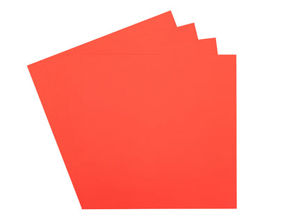 Arden Creative Studio Premium Cardstock Cherry Red 12" x 12" - 20 Pack