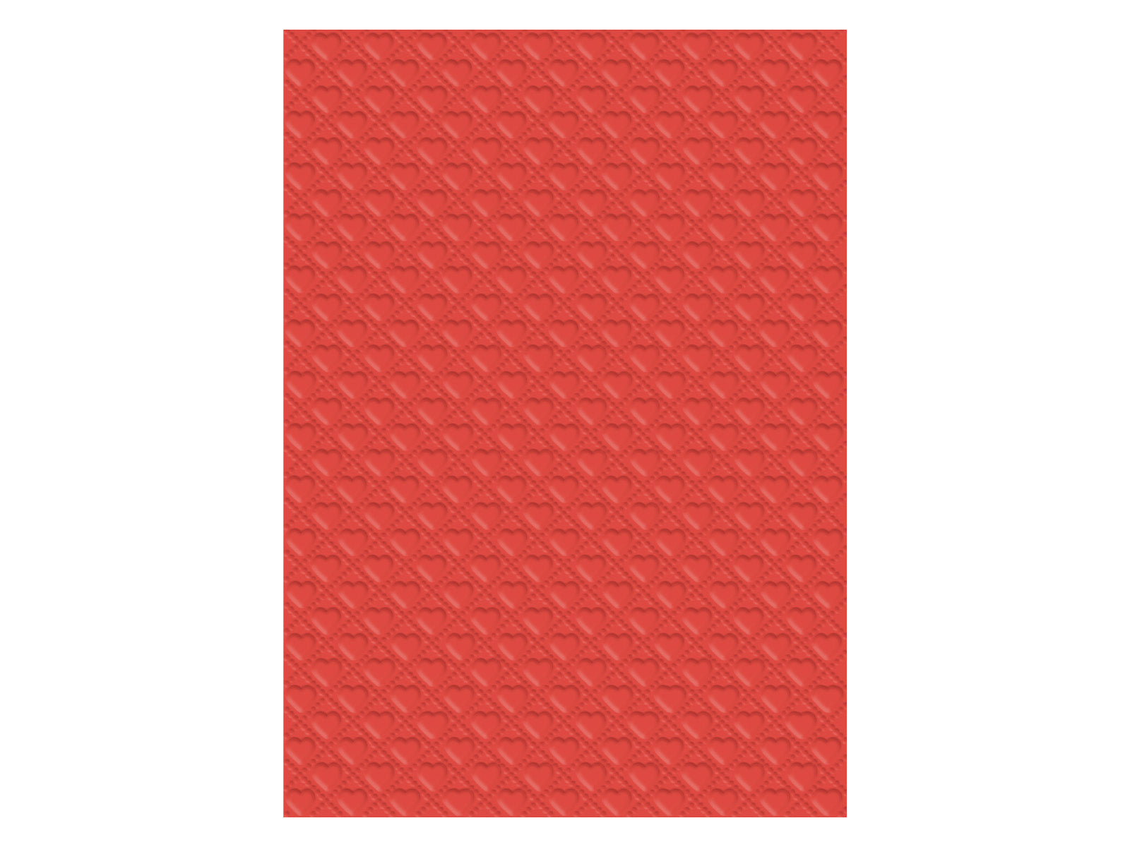 Tales of Wonderland - Hearts 2D Embossing Folder 5" x 7"
