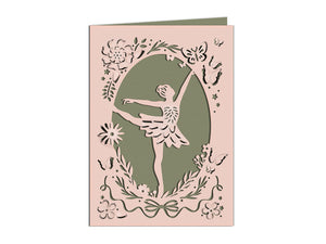 Dancing Ballerina Create-a-Card Metal Die