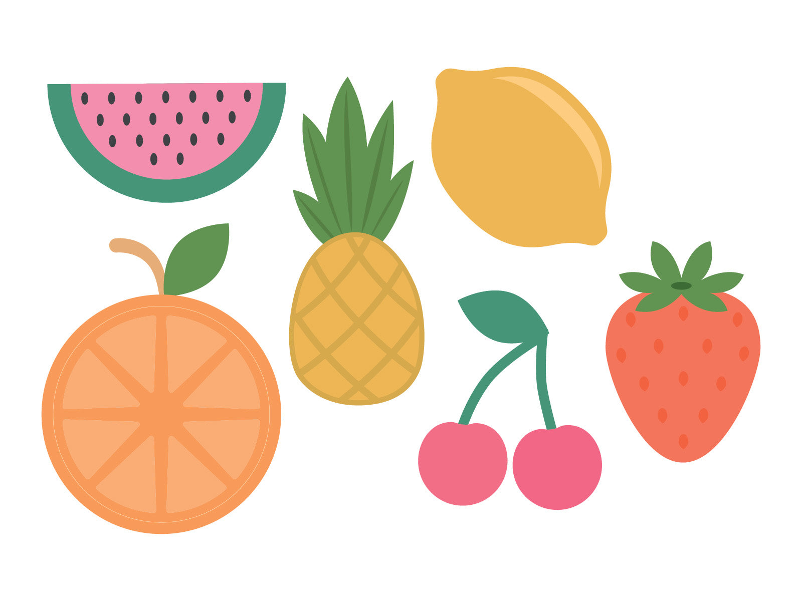 Tutti Fruiti Mini Metal Die Set