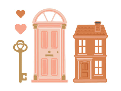 New Home Mini Metal Die Set