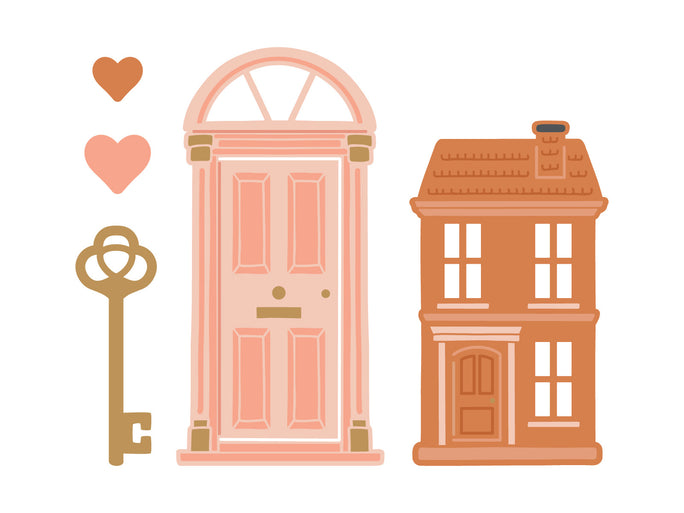 New Home Mini Metal Die Set
