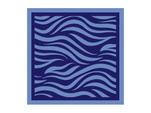 Waves Create-a-Card Metal Die Set